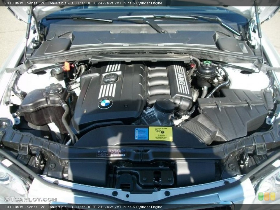 3.0 Liter DOHC 24-Valve VVT Inline 6 Cylinder Engine for the 2010 BMW 1 Series #45808233