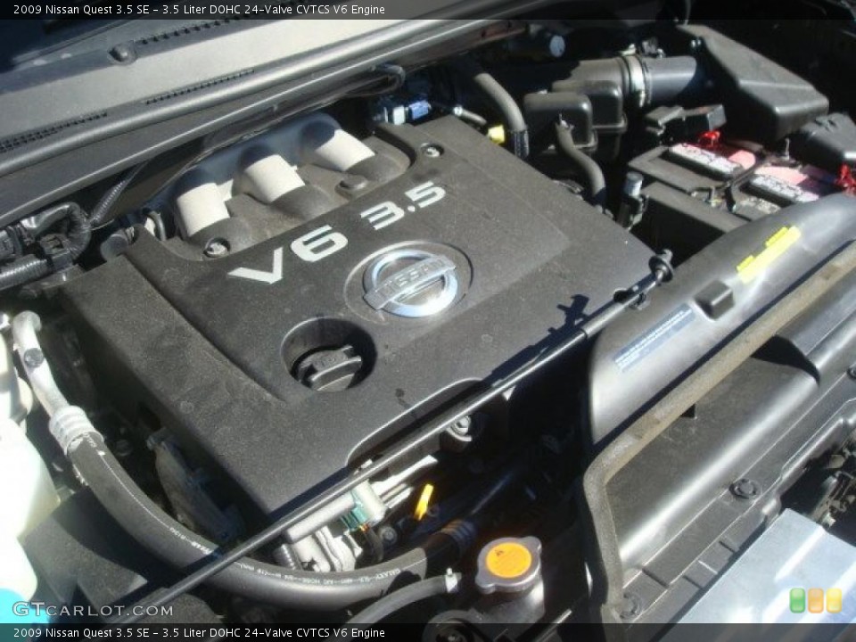 3.5 Liter DOHC 24-Valve CVTCS V6 Engine for the 2009 Nissan Quest #45809134