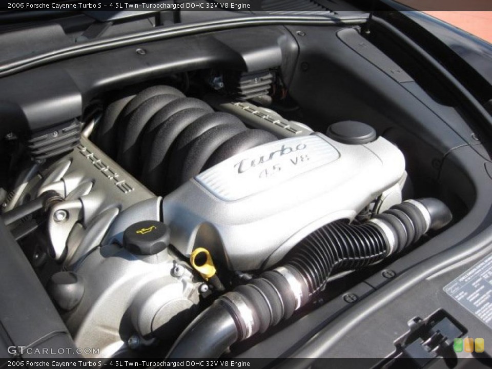 4.5L Twin-Turbocharged DOHC 32V V8 Engine for the 2006 Porsche Cayenne #45811905
