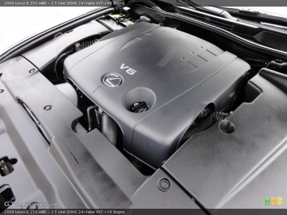 2.5 Liter DOHC 24-Valve VVT-i V6 Engine for the 2009 Lexus IS #45813705