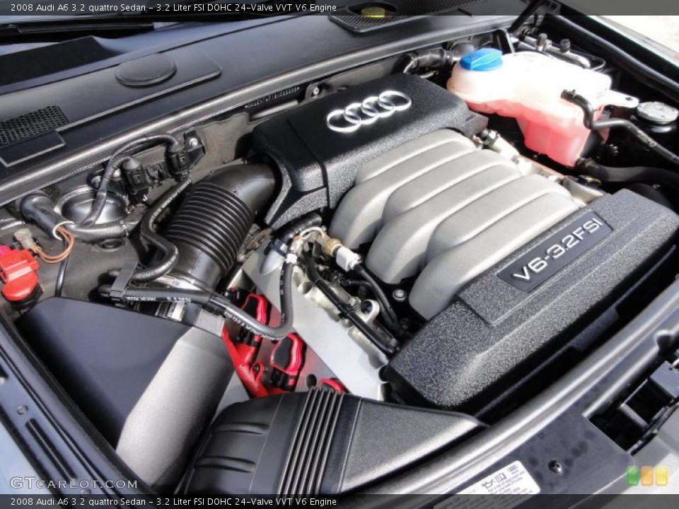 3.2 Liter FSI DOHC 24-Valve VVT V6 Engine for the 2008 Audi A6 #45816865