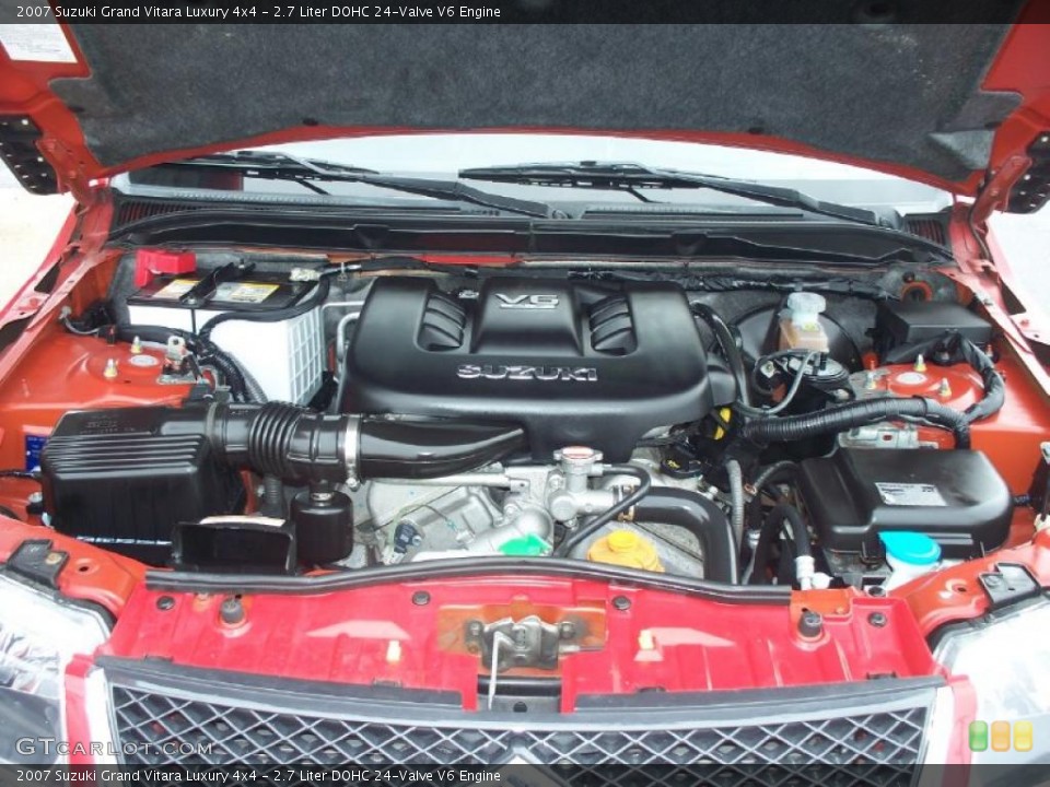 2.7 Liter DOHC 24-Valve V6 Engine for the 2007 Suzuki Grand Vitara #45819619