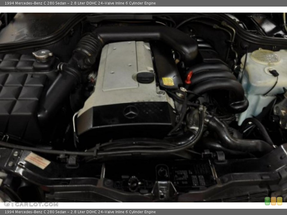 2.8 Liter DOHC 24-Valve Inline 6 Cylinder Engine for the 1994 Mercedes-Benz C #45822245