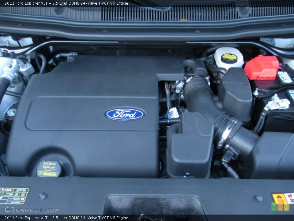 3.5 Liter DOHC 24-Valve TiVCT V6 Engine for the 2011 Ford Explorer #45822737