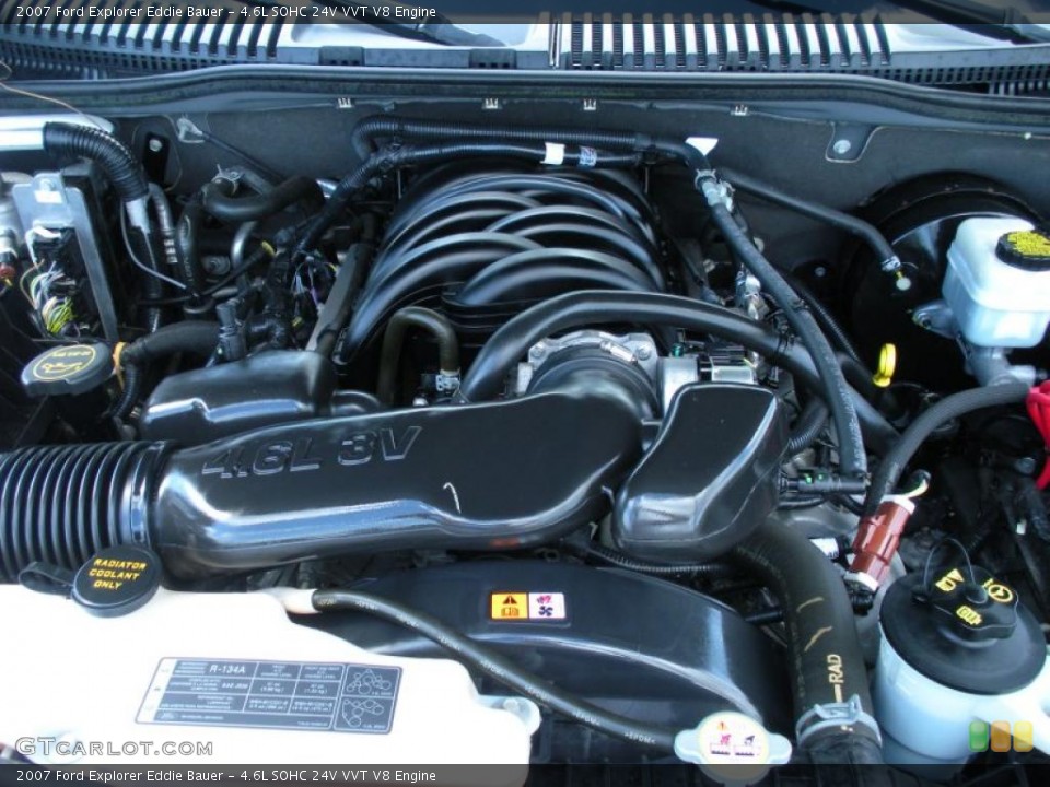 4.6L SOHC 24V VVT V8 2007 Ford Explorer Engine