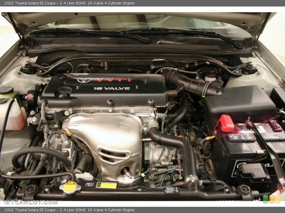 2.4 Liter DOHC 16-Valve 4 Cylinder Engine for the 2002 Toyota Solara #45844556