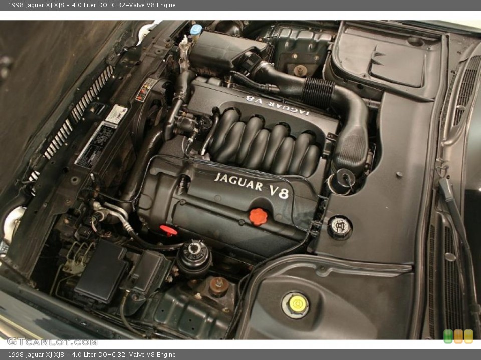 4.0 Liter DOHC 32-Valve V8 Engine for the 1998 Jaguar XJ #45844760