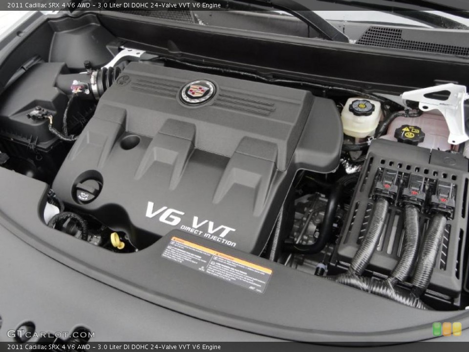 3.0 Liter DI DOHC 24-Valve VVT V6 Engine for the 2011 Cadillac SRX #45850641