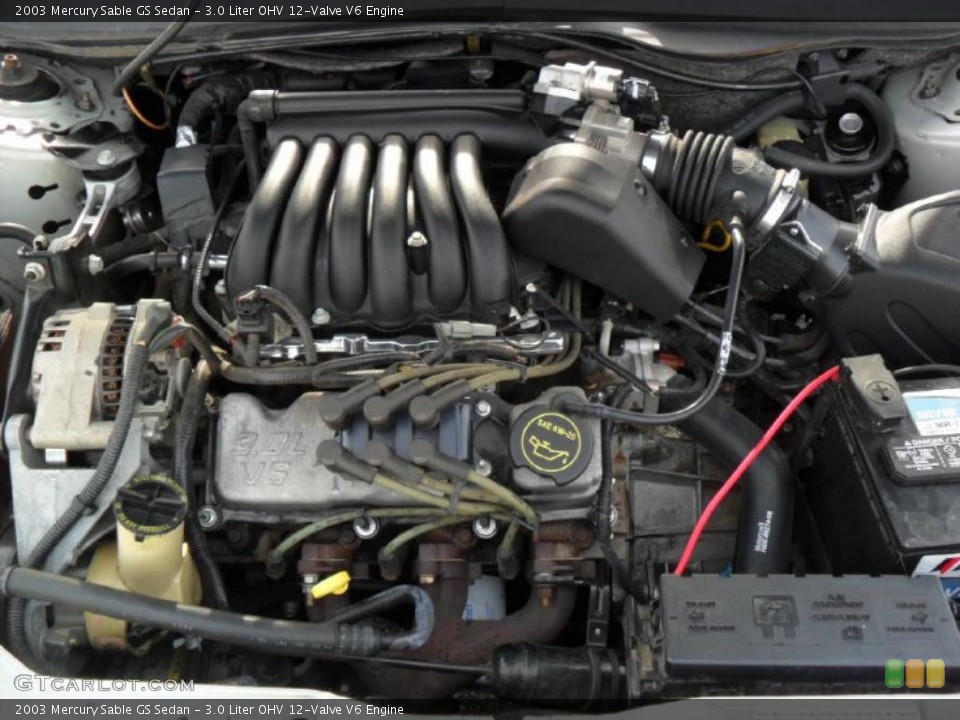 3.0 Liter OHV 12-Valve V6 Engine for the 2003 Mercury Sable #45853201
