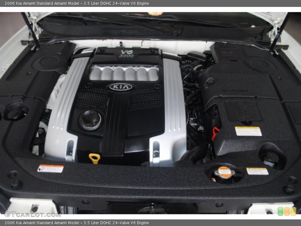 3.5 Liter DOHC 24-Valve V6 Engine for the 2006 Kia Amanti #45853989