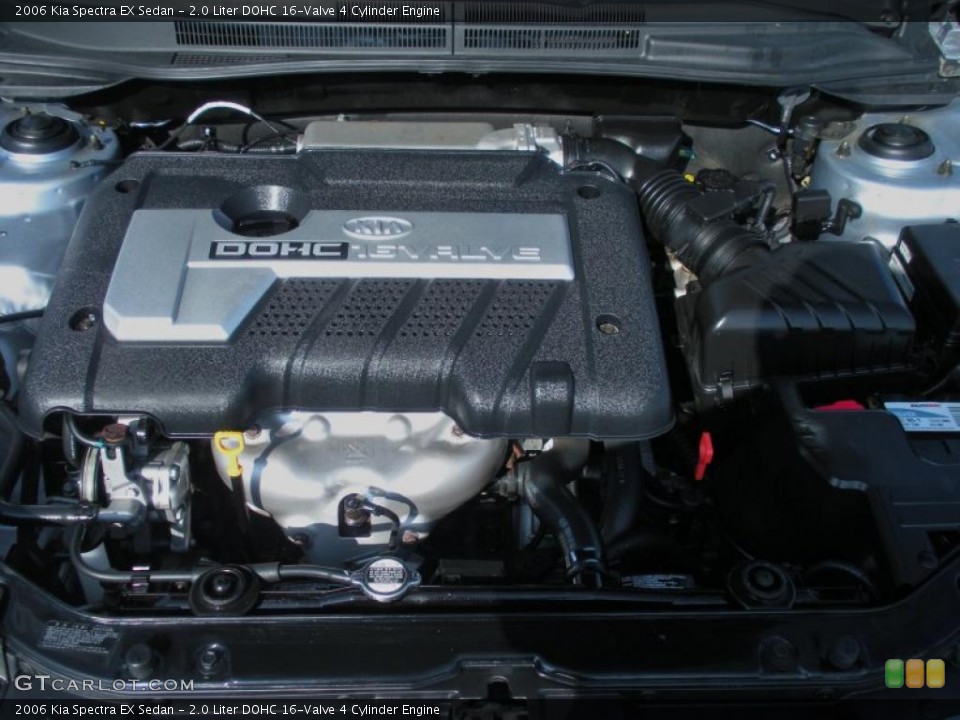 2.0 Liter DOHC 16-Valve 4 Cylinder Engine for the 2006 Kia Spectra #45854526