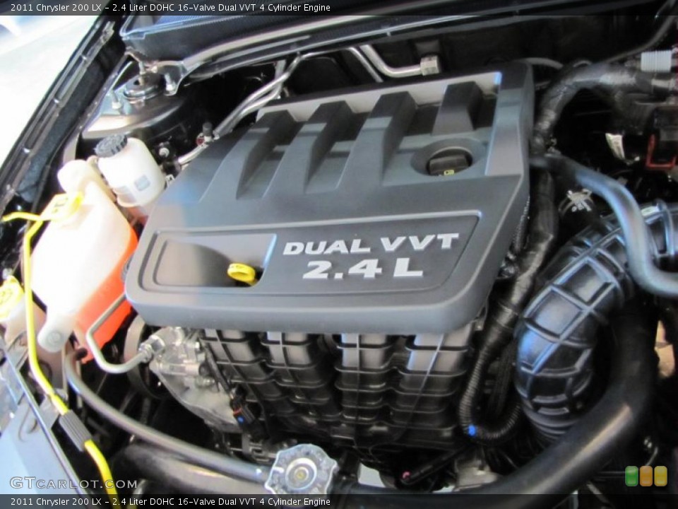 2.4 Liter DOHC 16-Valve Dual VVT 4 Cylinder Engine for the 2011 Chrysler 200 #45857962