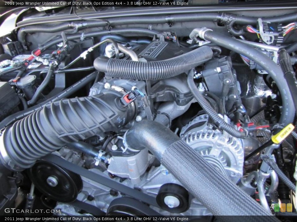 3.8 Liter OHV 12-Valve V6 Engine for the 2011 Jeep Wrangler Unlimited #45858594