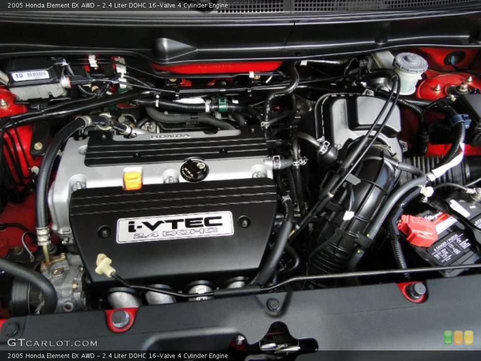 2.4 Liter DOHC 16-Valve 4 Cylinder Engine for the 2005 Honda Element #45859222