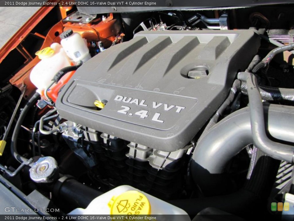 2.4 Liter DOHC 16-Valve Dual VVT 4 Cylinder Engine for the 2011 Dodge Journey #45862463