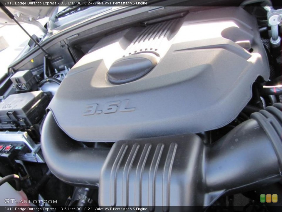 3.6 Liter DOHC 24-Valve VVT Pentastar V6 Engine for the 2011 Dodge Durango #45864247