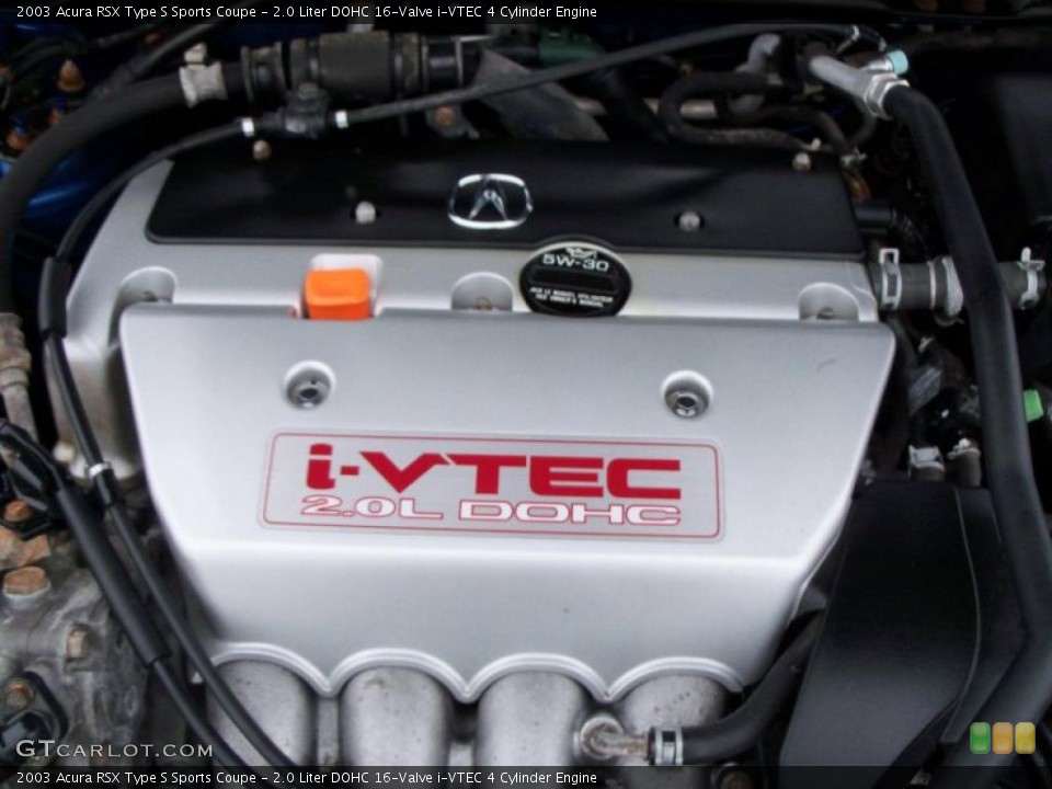 2.0 Liter DOHC 16-Valve i-VTEC 4 Cylinder Engine for the 2003 Acura RSX #45866819