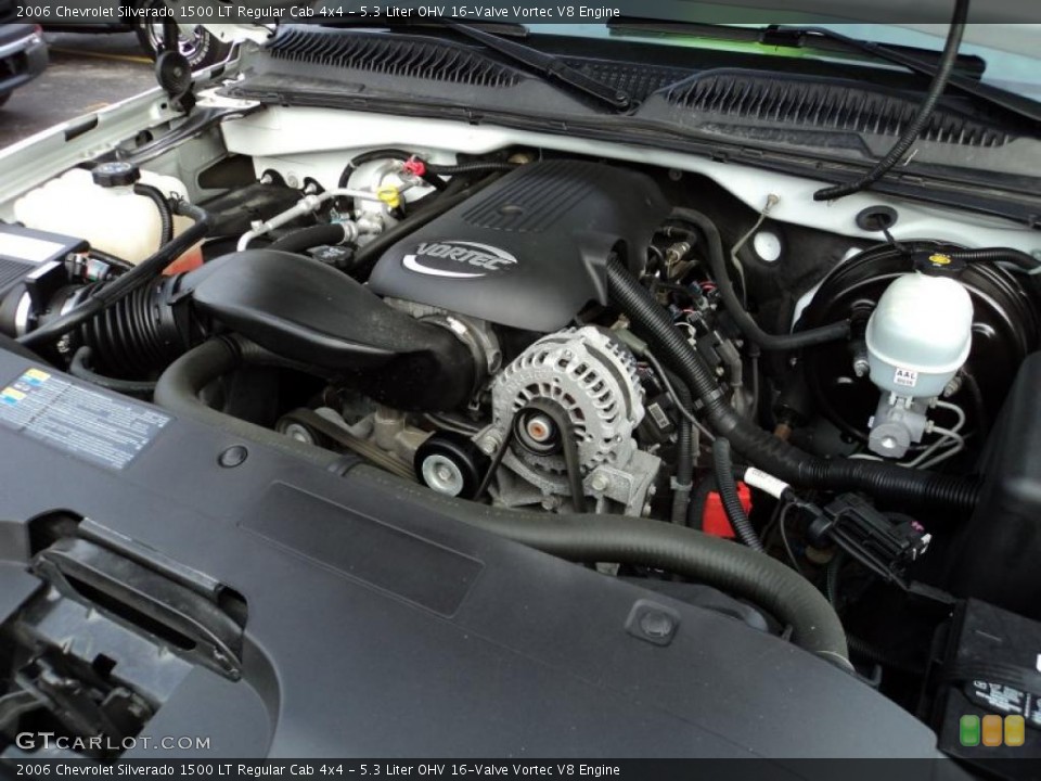 5.3 Liter OHV 16-Valve Vortec V8 Engine for the 2006 Chevrolet Silverado 1500 #45868899