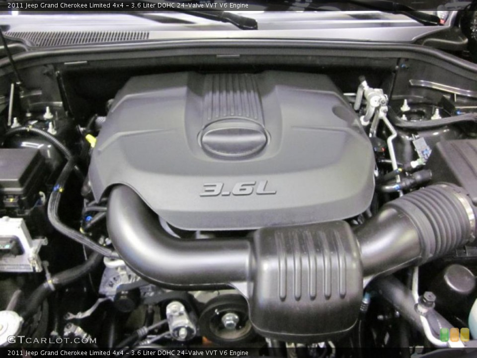 3.6 Liter DOHC 24-Valve VVT V6 Engine for the 2011 Jeep Grand Cherokee #45869055