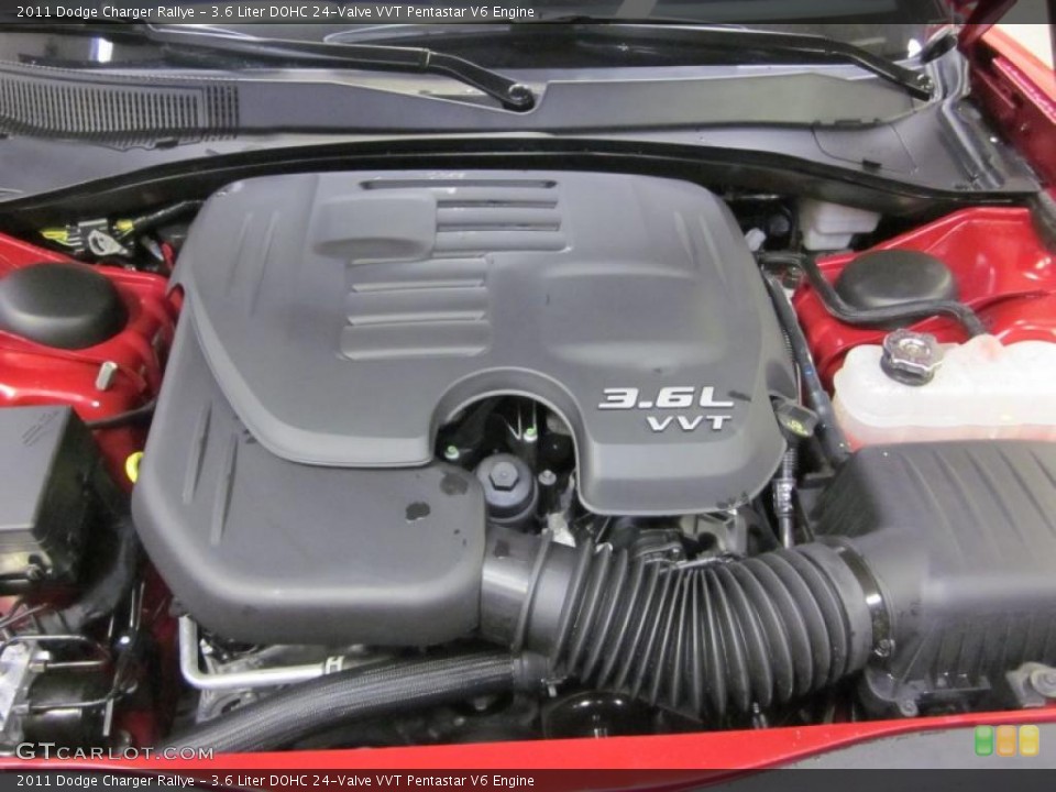 3.6 Liter DOHC 24-Valve VVT Pentastar V6 Engine for the 2011 Dodge Charger #45869679