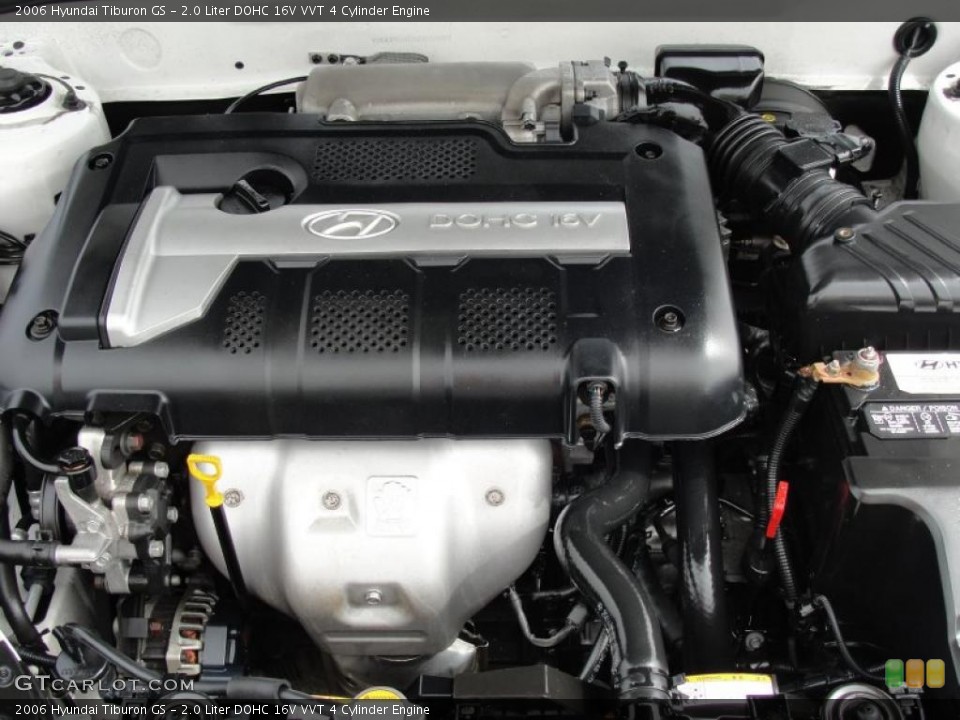 2.0 Liter DOHC 16V VVT 4 Cylinder Engine for the 2006 Hyundai Tiburon #45877692
