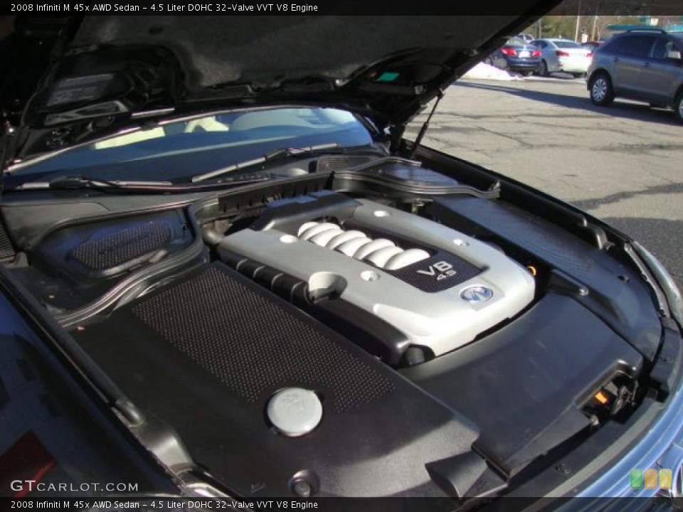 4.5 Liter DOHC 32-Valve VVT V8 Engine for the 2008 Infiniti M #45881564