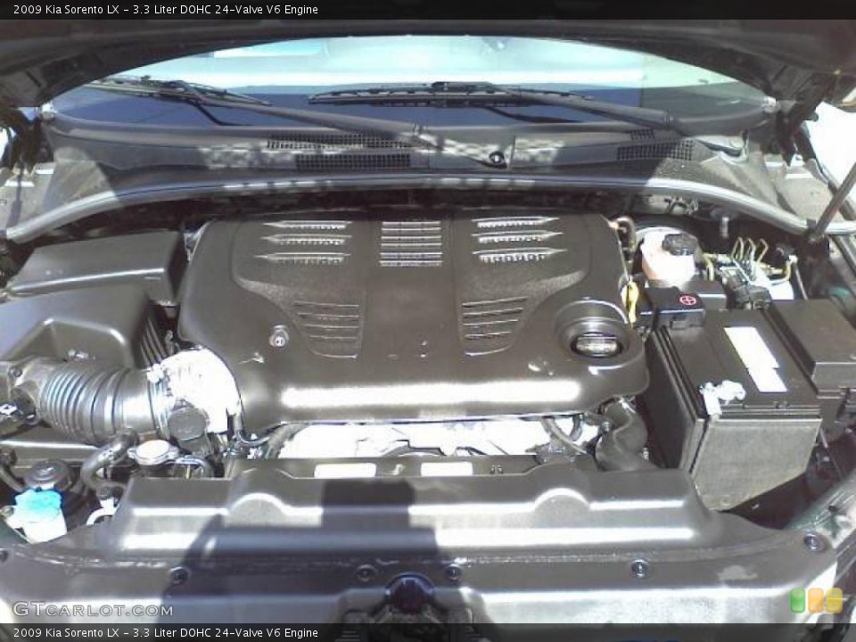3.3 Liter DOHC 24-Valve V6 Engine for the 2009 Kia Sorento #45888056