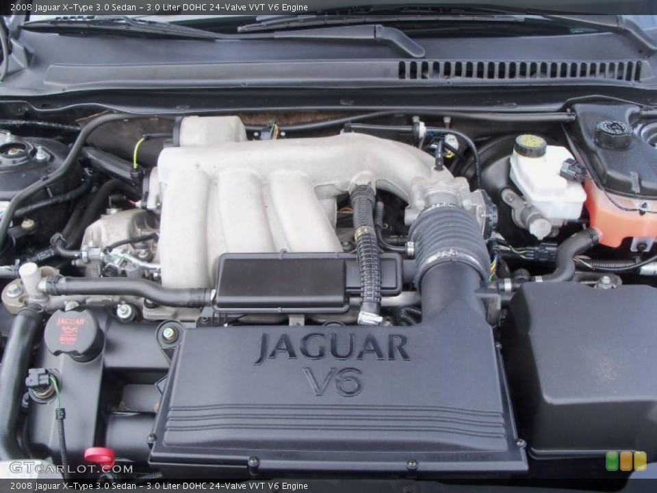 3.0 Liter DOHC 24-Valve VVT V6 Engine for the 2008 Jaguar X-Type #45891234