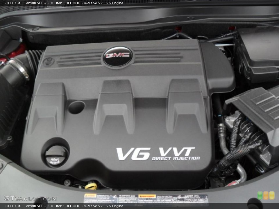 3.0 Liter SIDI DOHC 24-Valve VVT V6 Engine for the 2011 GMC Terrain #45891489