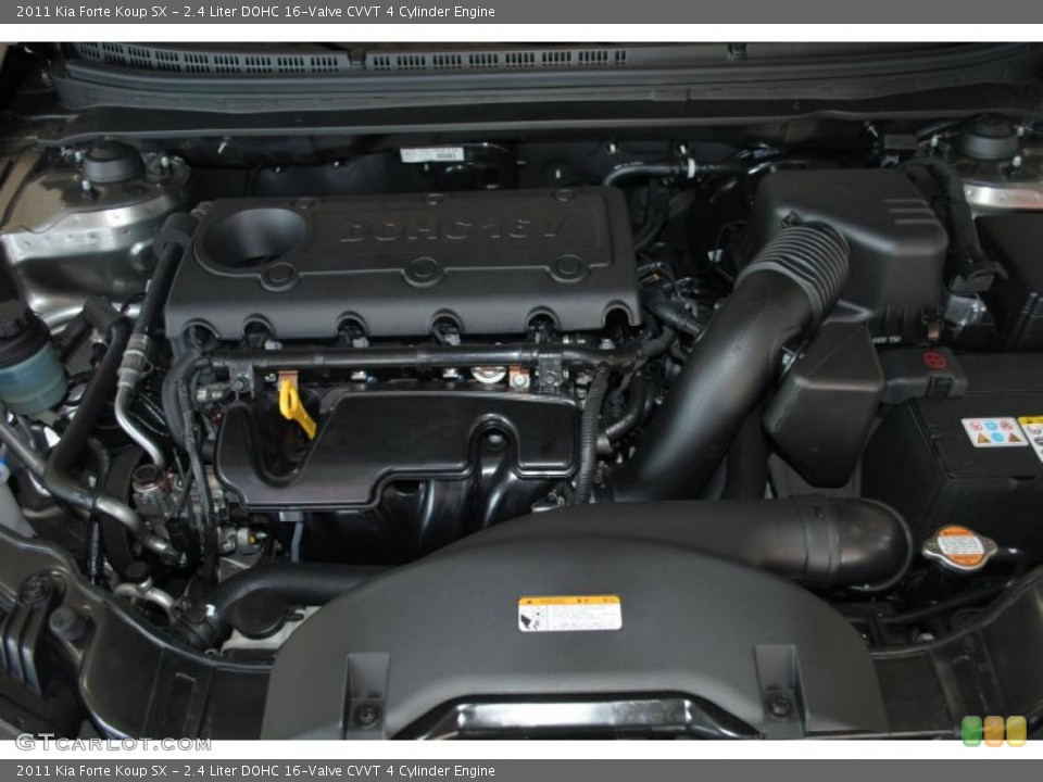 2.4 Liter DOHC 16-Valve CVVT 4 Cylinder Engine for the 2011 Kia Forte Koup #45913398