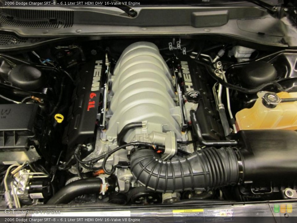 6.1 Liter SRT HEMI OHV 16-Valve V8 Engine for the 2006 Dodge Charger #45915069