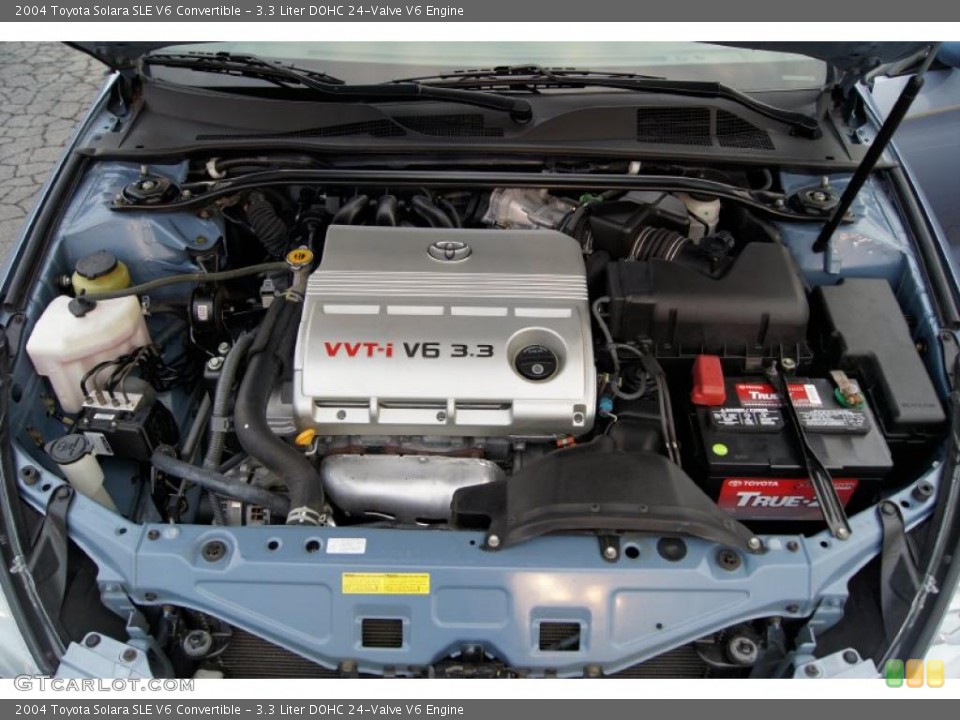 3.3 Liter DOHC 24-Valve V6 Engine for the 2004 Toyota Solara #45915276