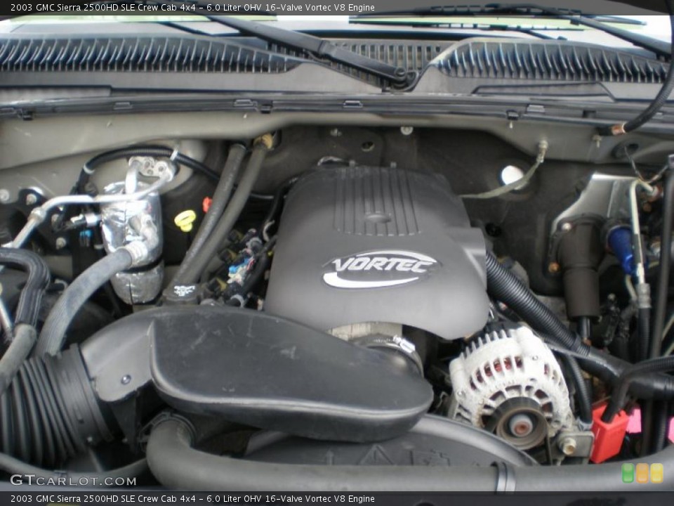 6.0 Liter OHV 16-Valve Vortec V8 Engine for the 2003 GMC Sierra 2500HD #45920521