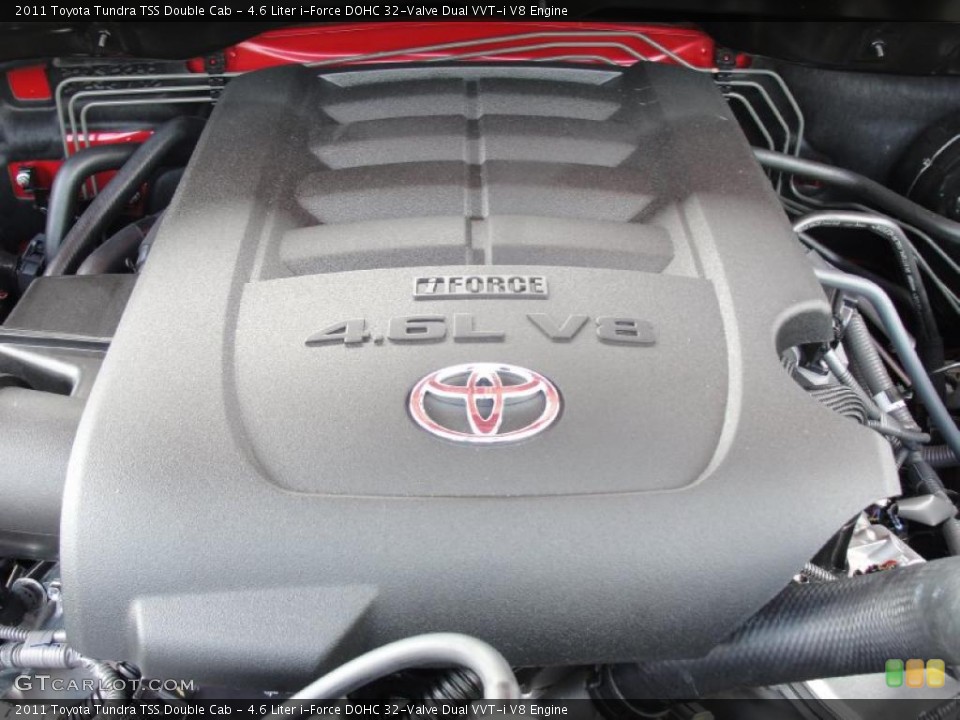 4.6 Liter i-Force DOHC 32-Valve Dual VVT-i V8 Engine for the 2011 Toyota Tundra #45924334