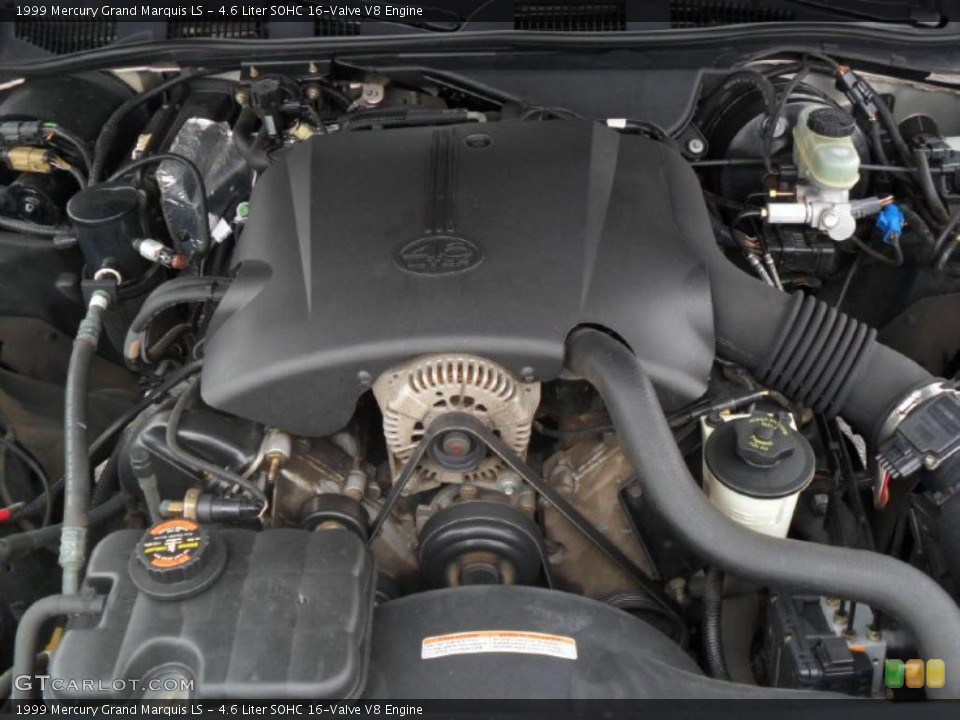 4.6 Liter SOHC 16-Valve V8 Engine for the 1999 Mercury Grand Marquis #45928393