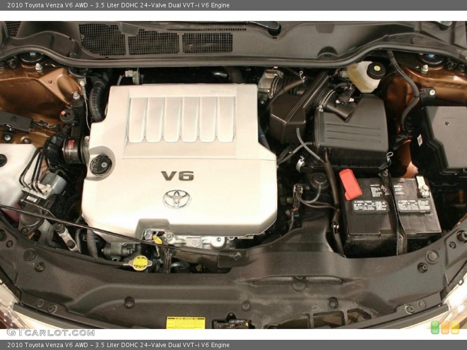 3.5 Liter DOHC 24-Valve Dual VVT-i V6 Engine for the 2010 Toyota Venza #45931222