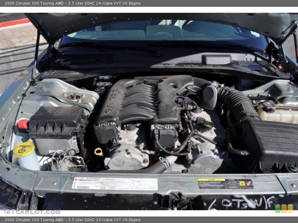 3.5 Liter SOHC 24-Valve VVT V6 Engine for the 2006 Chrysler 300 #45934899