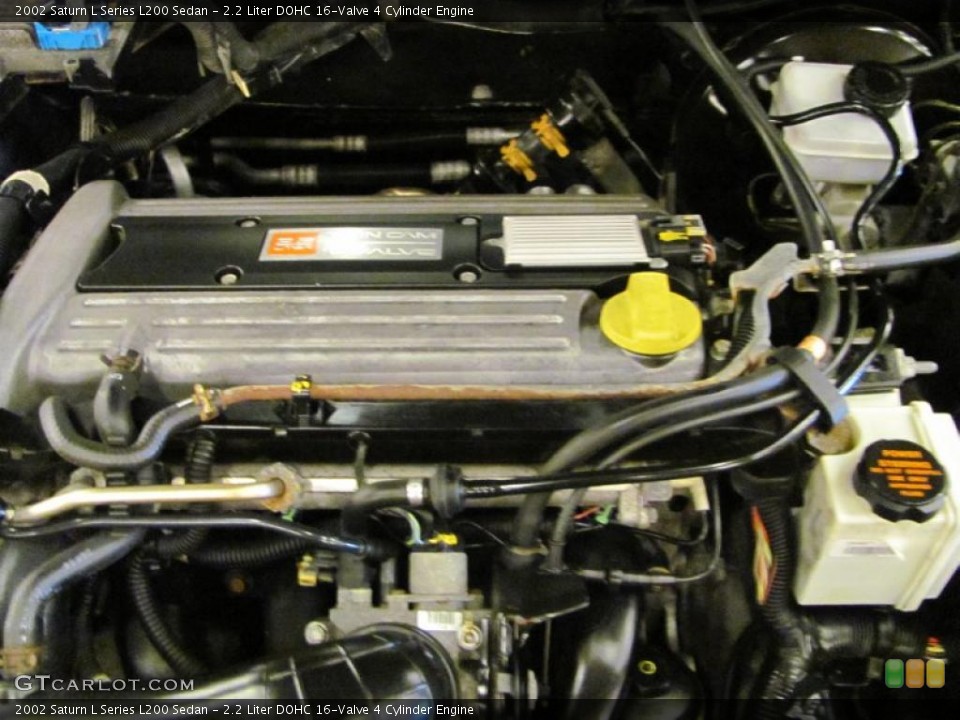 2.2 Liter DOHC 16-Valve 4 Cylinder Engine for the 2002 Saturn L Series #45938535