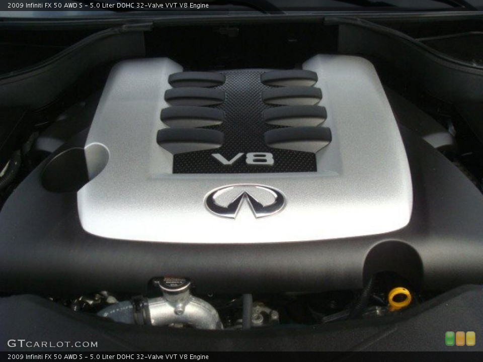 5.0 Liter DOHC 32-Valve VVT V8 Engine for the 2009 Infiniti FX #45947934