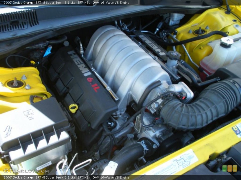 6.1 Liter SRT HEMI OHV 16-Valve V8 Engine for the 2007 Dodge Charger #45951453