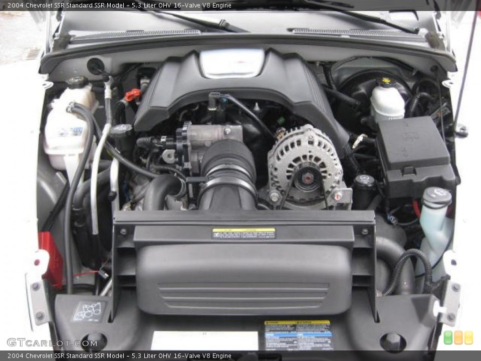 5.3 Liter OHV 16-Valve V8 Engine for the 2004 Chevrolet SSR #45951999