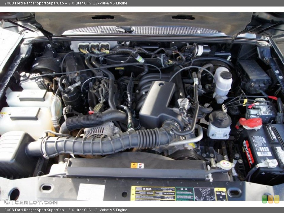 3.0 Liter OHV 12-Valve V6 Engine for the 2008 Ford Ranger #45960506