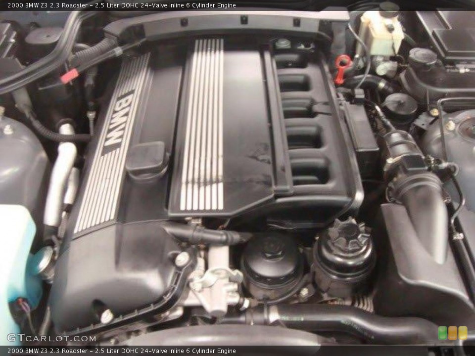 2.5 Liter DOHC 24-Valve Inline 6 Cylinder Engine for the 2000 BMW Z3 #45968048