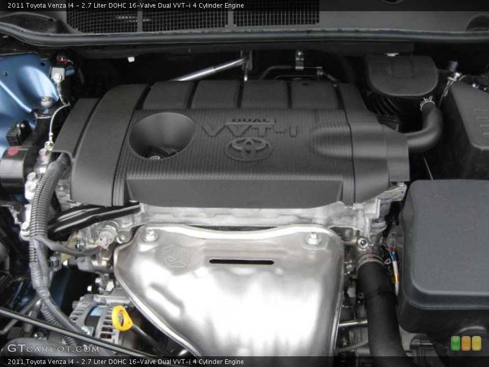 2.7 Liter DOHC 16-Valve Dual VVT-i 4 Cylinder Engine for the 2011 Toyota Venza #45974702