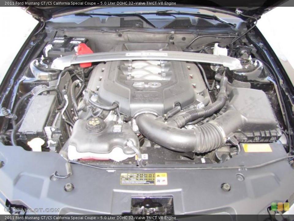 5.0 Liter DOHC 32-Valve TiVCT V8 Engine for the 2011 Ford Mustang #45976208
