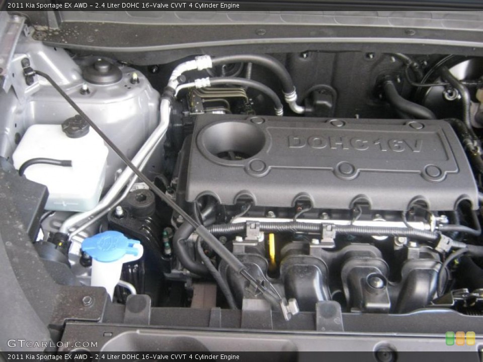 2.4 Liter DOHC 16-Valve CVVT 4 Cylinder Engine for the 2011 Kia Sportage #45976229