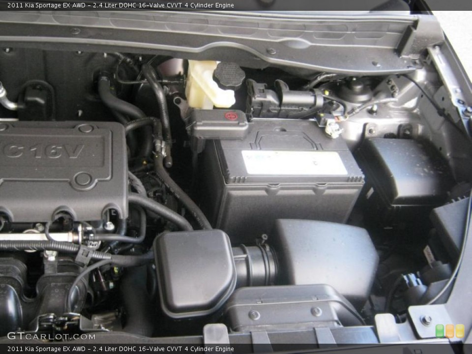 2.4 Liter DOHC 16-Valve CVVT 4 Cylinder Engine for the 2011 Kia Sportage #45976235