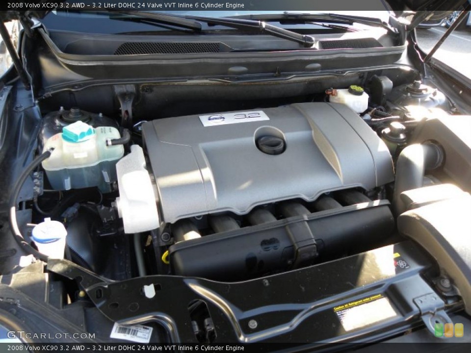 3.2 Liter DOHC 24 Valve VVT Inline 6 Cylinder Engine for the 2008 Volvo XC90 #45976967
