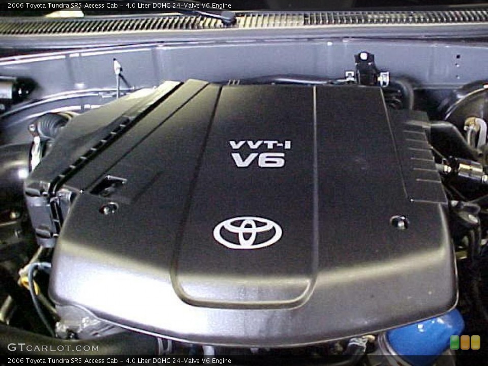 4.0 Liter DOHC 24-Valve V6 Engine for the 2006 Toyota Tundra #45980600