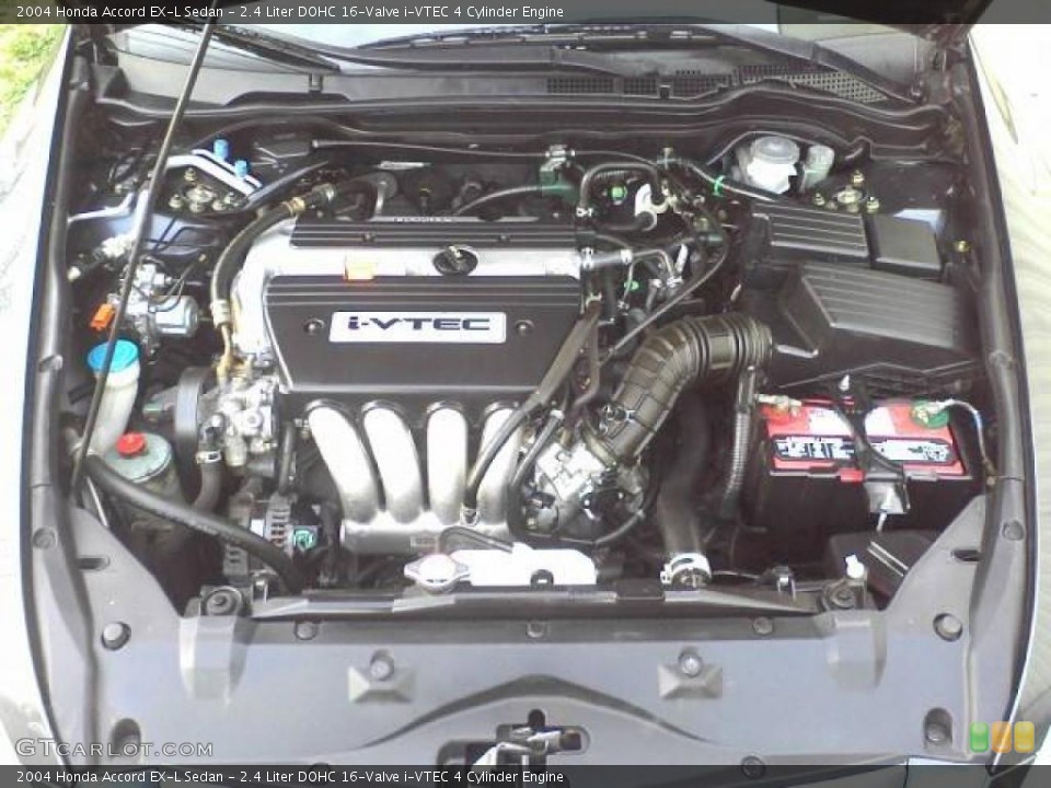 2.4 Liter DOHC 16-Valve i-VTEC 4 Cylinder Engine for the 2004 Honda Accord #45981605